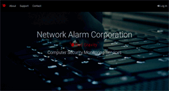 Desktop Screenshot of networkalarmcorp.com